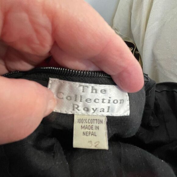 The Collection Royal crossbody bag 100% cotton boho festival made in Nepal. - Picture 7 of 10